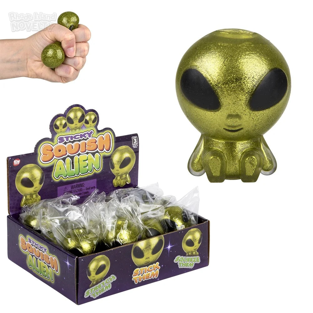 Alien pegajoso y blandito (5.7 cm)(x1u)