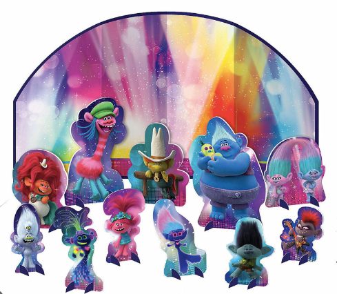 Trolls Table Decorating Kit