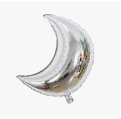 Globo Luna Plateada