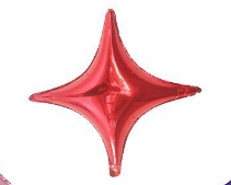 Globo Mini Estrella (Cuatro Puntas) Fiesta Warehouse