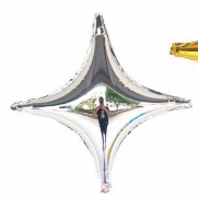 Globo Mini Estrella (Cuatro Puntas) Fiesta Warehouse