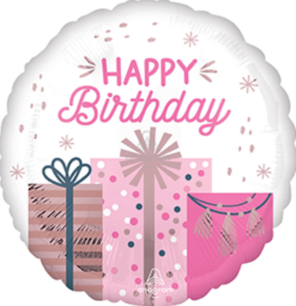 18" PASTEL BIRTHDAY