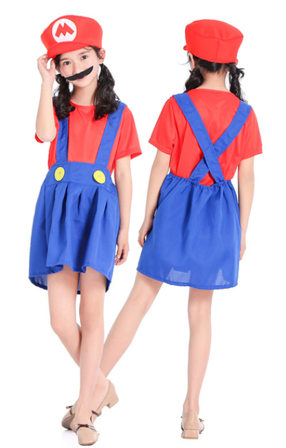 Mario Bros Disfraz Niñas