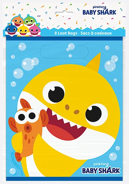 Baby Shark Loot Bags