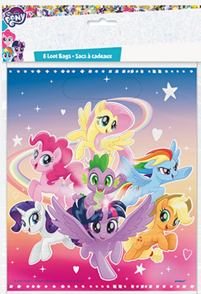 My Little Pony Loot Bags 8pcs