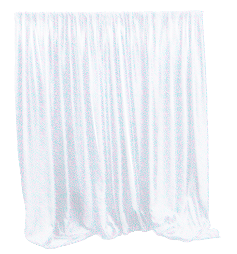 Sequin Backdrop 20ft x 10ft - White