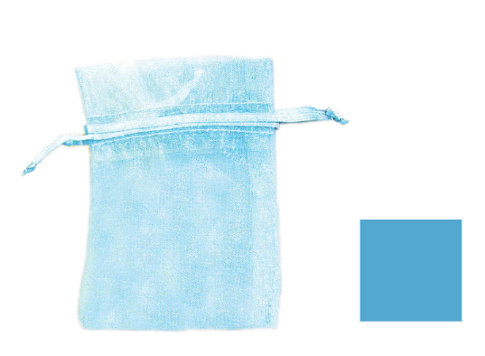 Organza Sheer Bags 3" x 4" - 12pcs Pack BL
