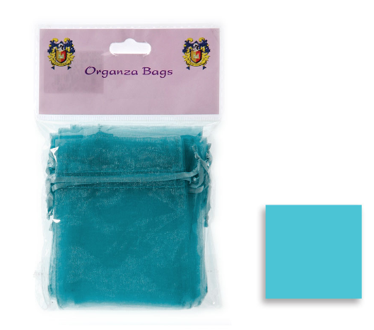 Organza Sheer Bags 3" x 4" - 12pcs Pack TQ