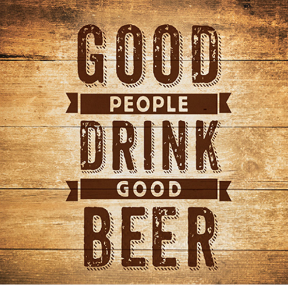 Cheers & Beers Beverage Napkins (x16u)