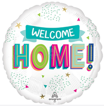 18” Welcome Home Foil Balloon