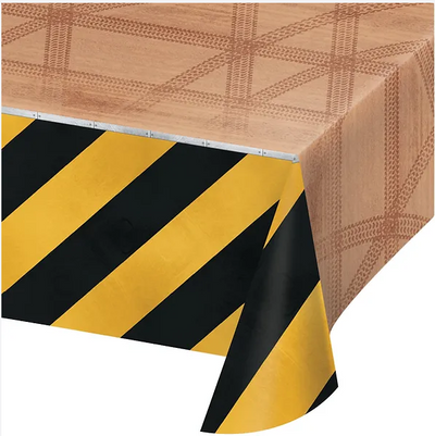 Mantel Plástico Zona de Construcción (x1u)