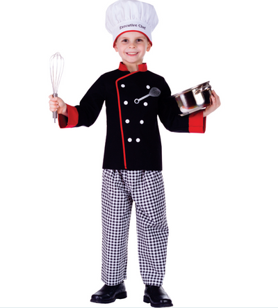 Executive Chef Kids Boy Costume