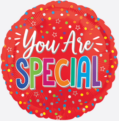 18" YOU ARE SPECIAL RED