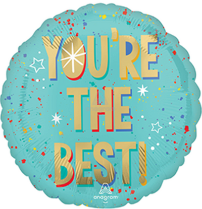 You’re the Best! Foil Balloon 18”