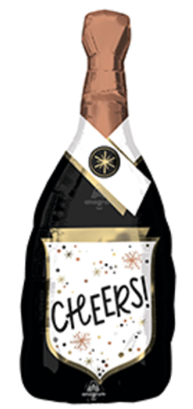 LRG SHP NY CHEERS BOTTLE