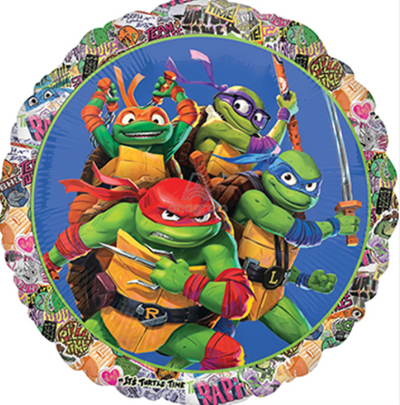 Teenage Mutant Ninja Turtle Foil Balloon 18"