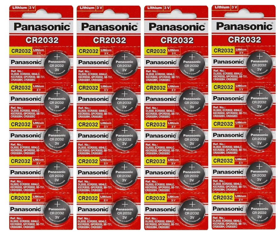 Pilas Redondas Panasonic CR2032 Batería X Unidad