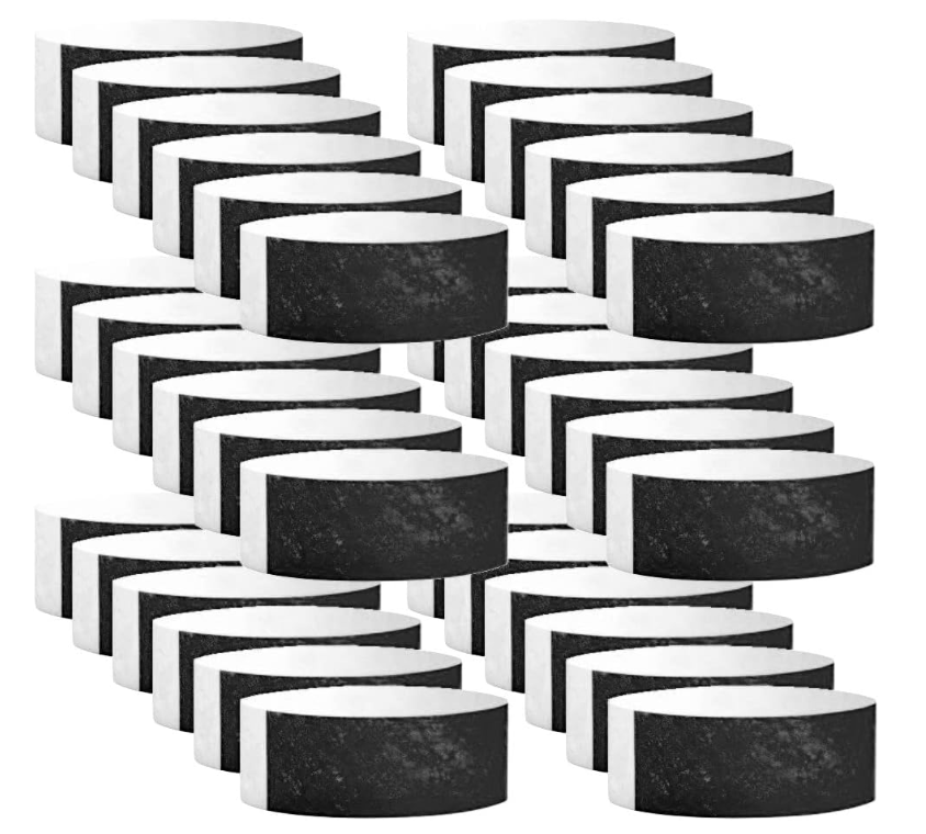 Pulseras de Entrada de Papel (x100 unidades)