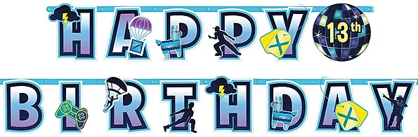 Battle Royal Letter Banner