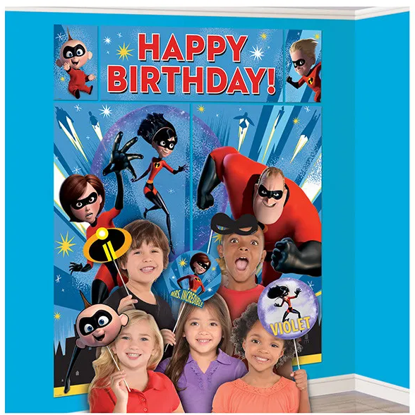 Incredibles 2 Scene Setter W/Props