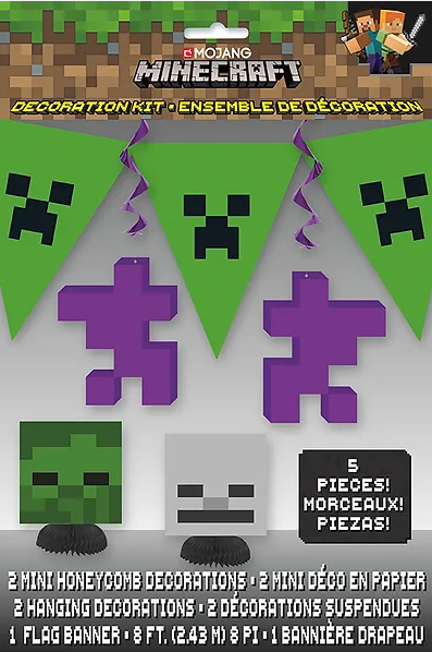 Minecraft Decoration Kit (x5u)