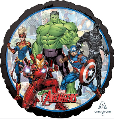 18” Avengers Marvel Powers Unite Foil Balloons