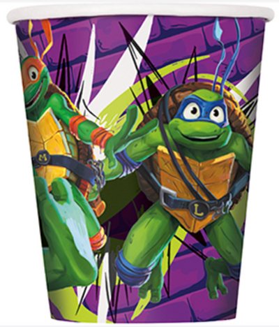 Teenage Mutant Ninja Turtles Cups 8pcs
