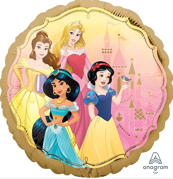 Disney Princesses Foil Balloon 17”