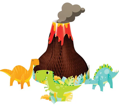 Boy Dino Party Centerpiece