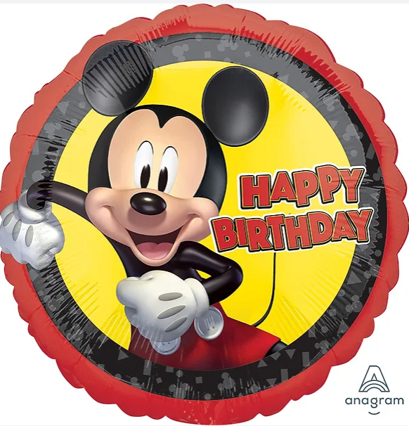 18"MICKEY MOUSE FOREVER BIRTHD