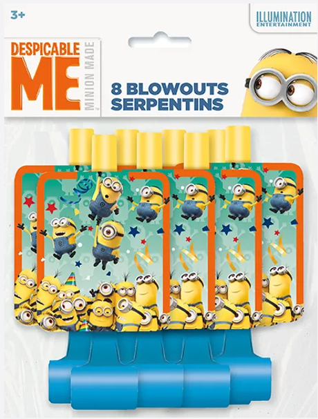 Despicable Me Blowouts (x8u)