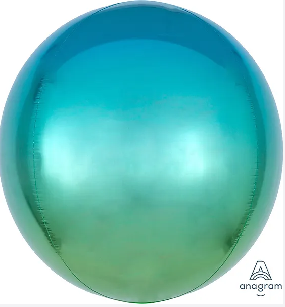 Orbz Balloon Ombre Blue & Green