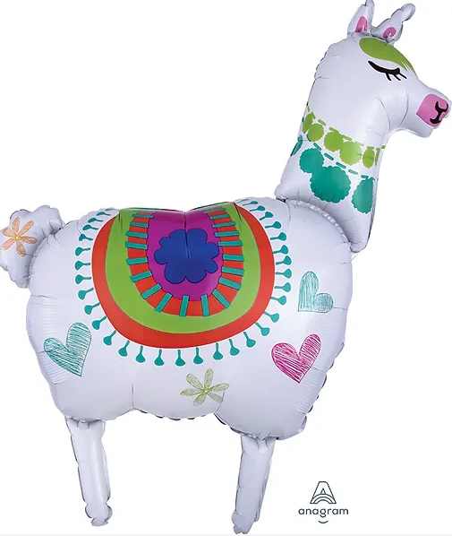 Globo Jumbo Super Shape Llama Party
