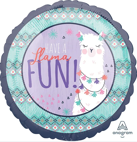 18'' Llama Fun Party