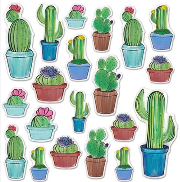 CACTUS CUTOUTS 20CT