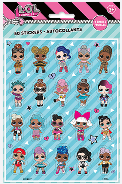 LOL SURPRISE STICKERS