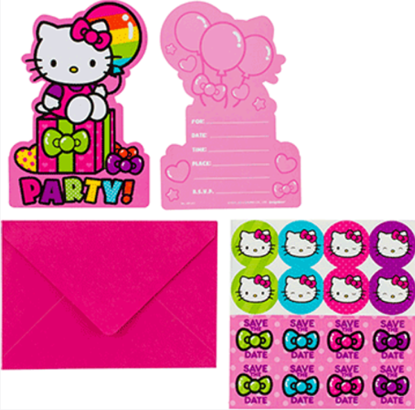 HELLO KITTY INVITATION