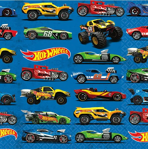 Hot Wheels Wild Napkins