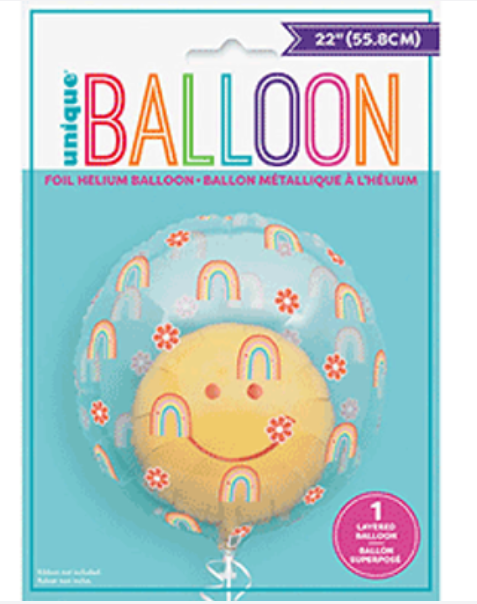Retro Roller Skate Balloon 22"