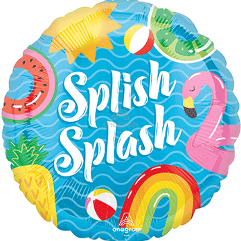 18" POOL PARTY SPLISH SPLASH