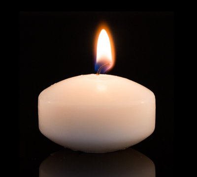 Floating Candles 2" - Ivory (x1u)