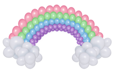 Rainbow Balloon Garland Set 16ft