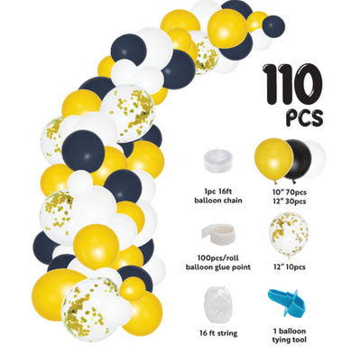 Balloon Garland Set 16ft - Gold