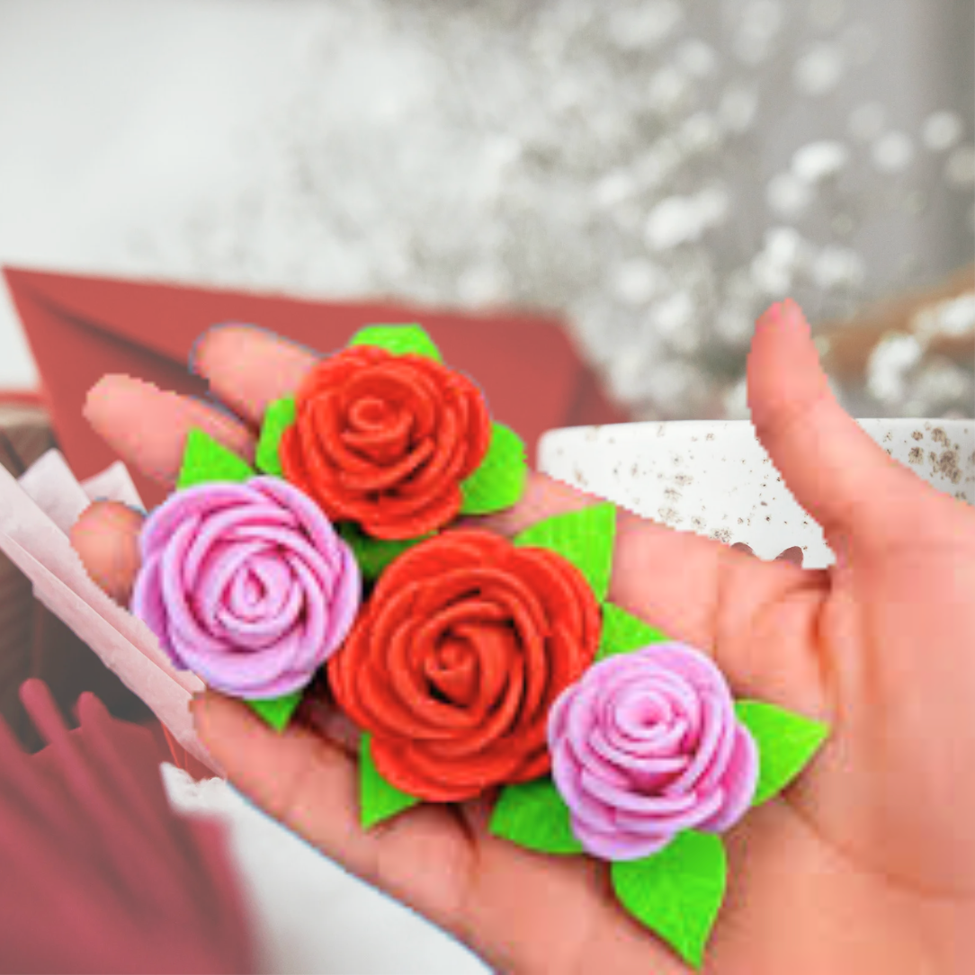 Rosas Espuma EVA San Valentín (x20u)