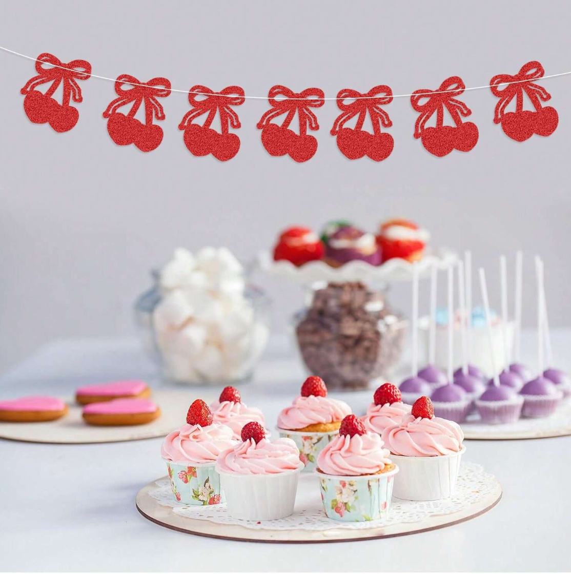 Cherry Party Banner Decorativo (x1u)