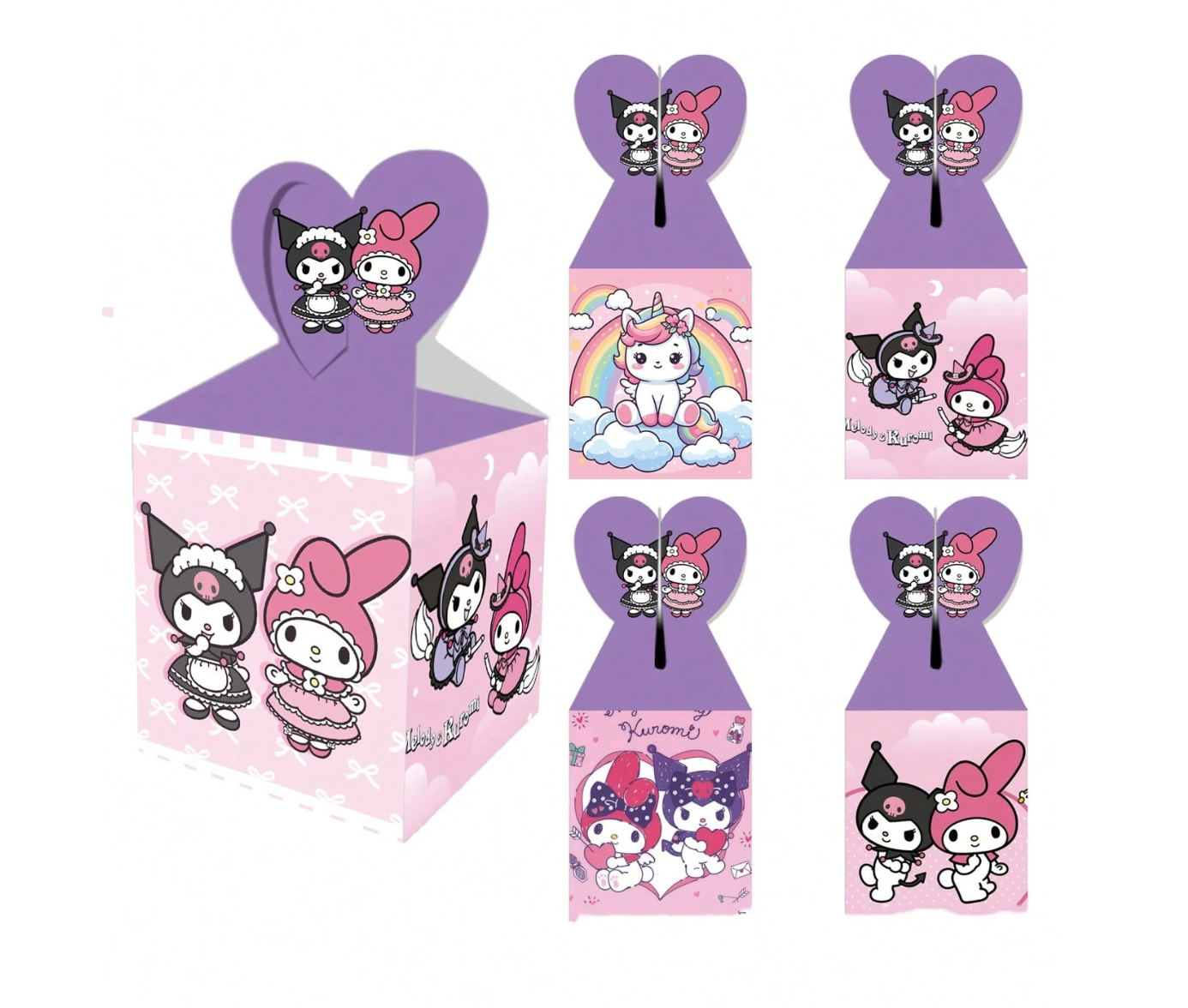 Kuromi y My Melody Cajitas Dulces (x12u)