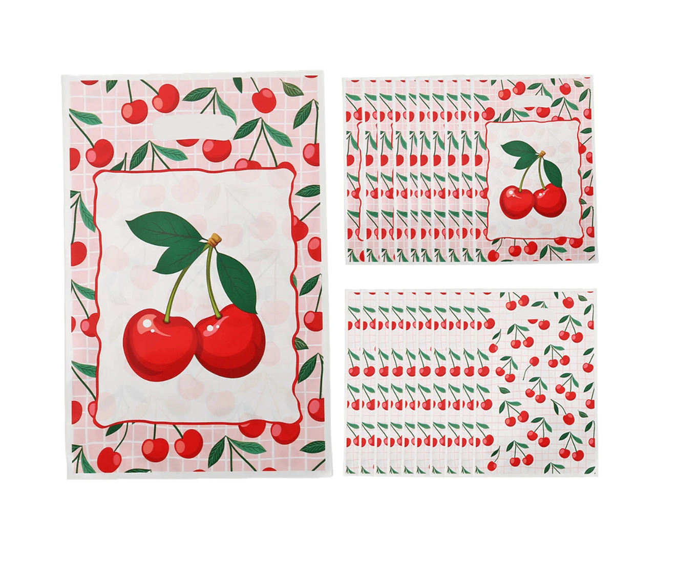 Cherry Party Bolsas de Regalo (x10u)