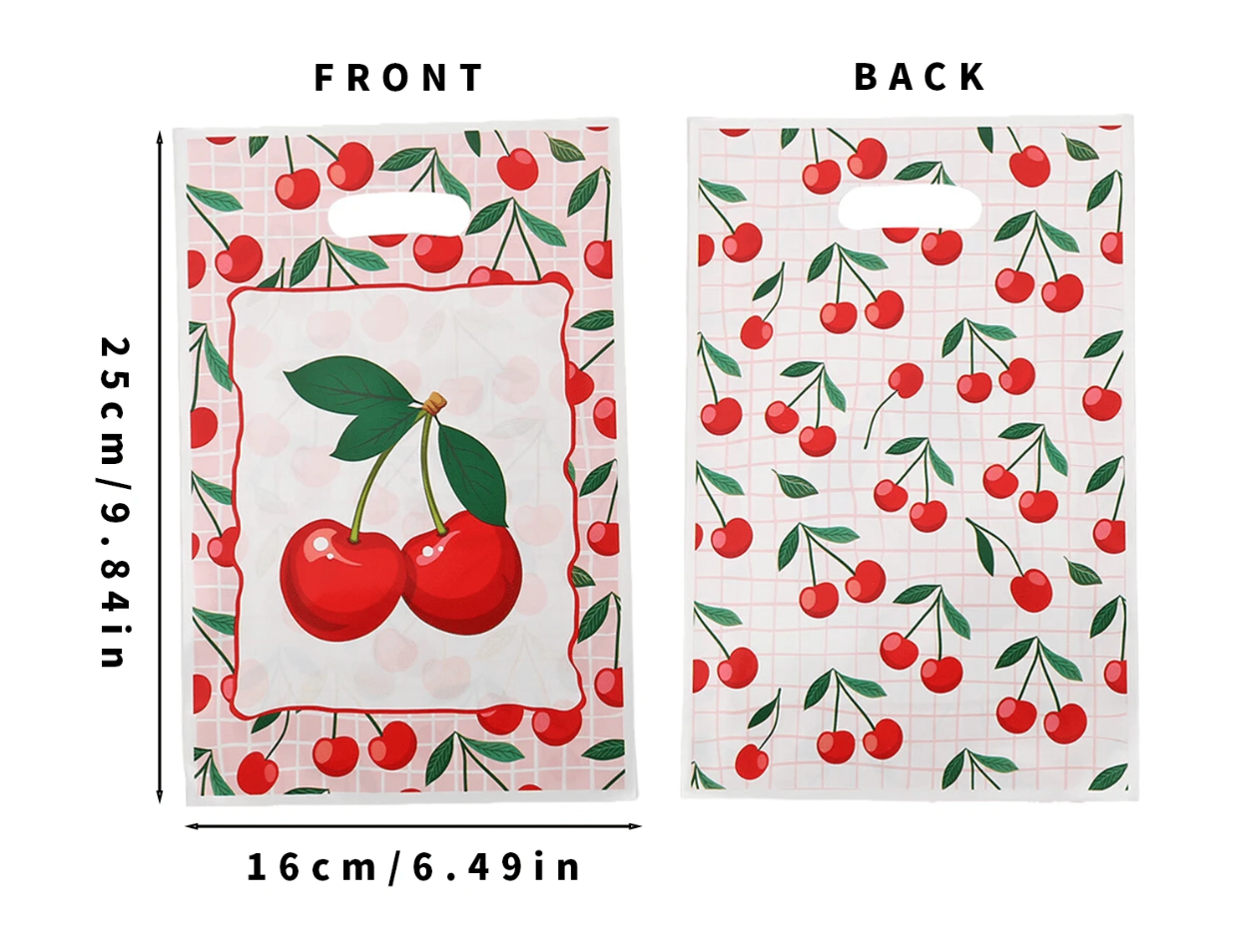 Cherry Party Bolsas de Regalo (x10u)