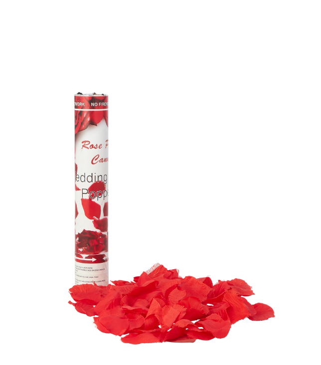 Rose Petal Party Popper (Red)