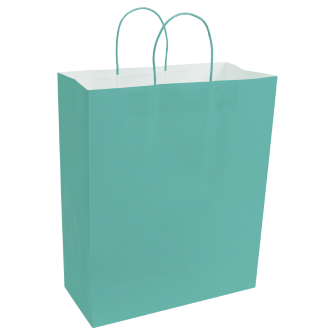Paper Bags with Handles for Favors & Gifts 15¾" XL (Pack x12u)